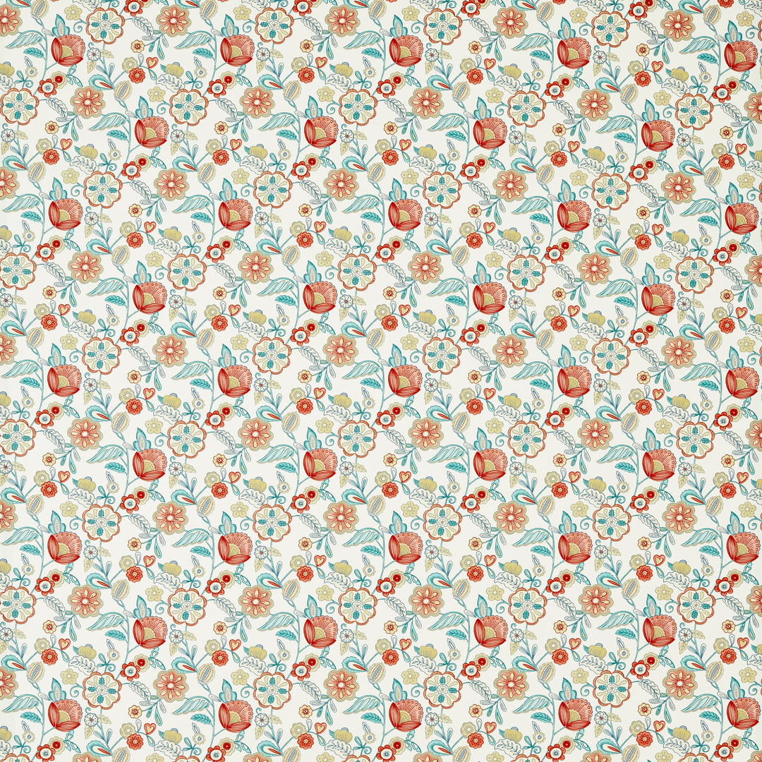 Camellia - Spice F1778/02.CAC.0 by Clarke & Clarke Designer Fabric