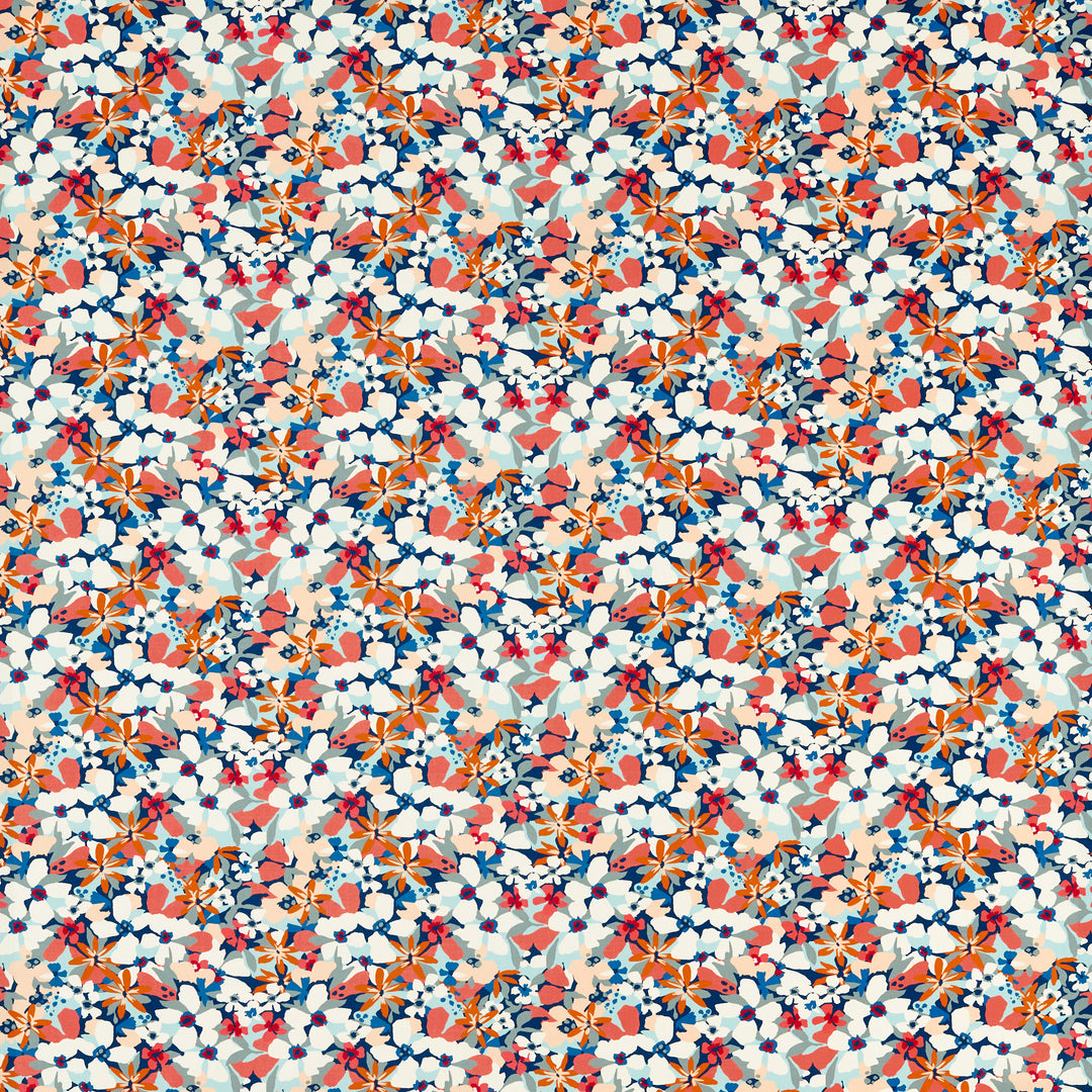 Clementine Midnight Spice - F1780/02.CAC.0 by Clarke & Clarke Designer Fabric