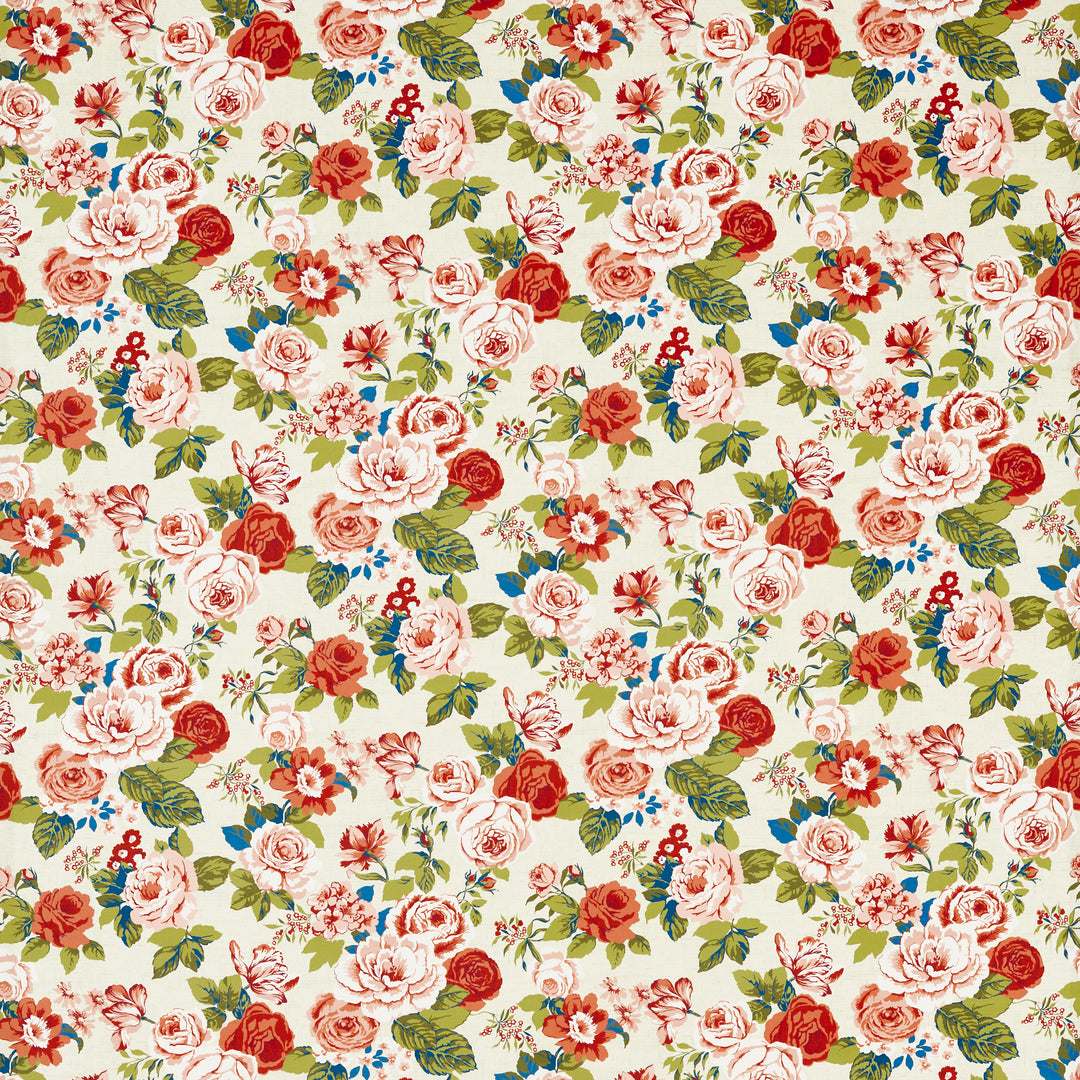 Genevieve - Spice F1782/03.CAC.0 by Clarke & Clarke Designer Fabric