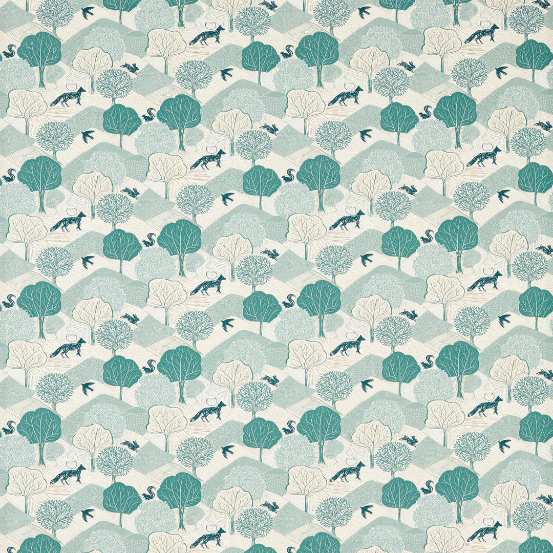 Kielder - Mineral F1783/02.CAC.0 by Clarke & Clarke Designer Fabric