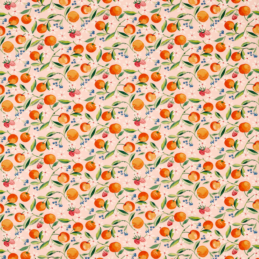 Orange Blossom - Blush F1784/01.CAC.0 by Clarke & Clarke Designer Fabric
