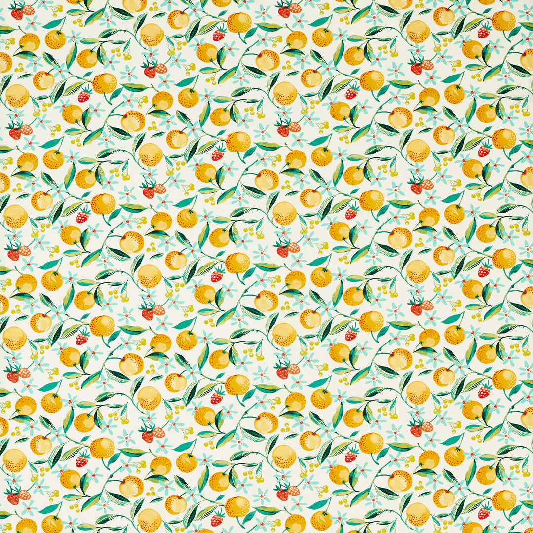 Orange Blossom - Citron F1784/02.CAC.0 by Clarke & Clarke Designer Fabric