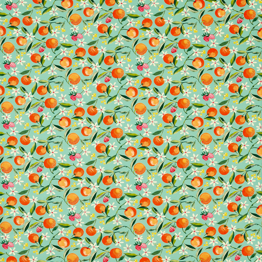 Orange Blossom - Jade F1784/03.CAC.0 by Clarke & Clarke Designer Fabric