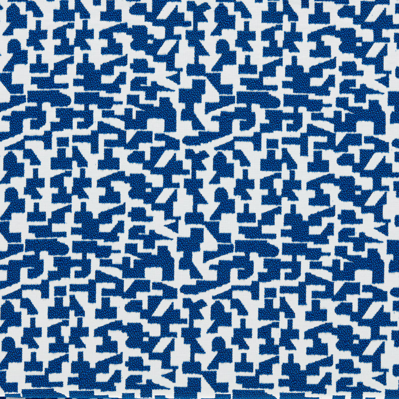 Kaleia - Cobalt F1796/01.CAC.0 by Clarke & Clarke Designer Fabric