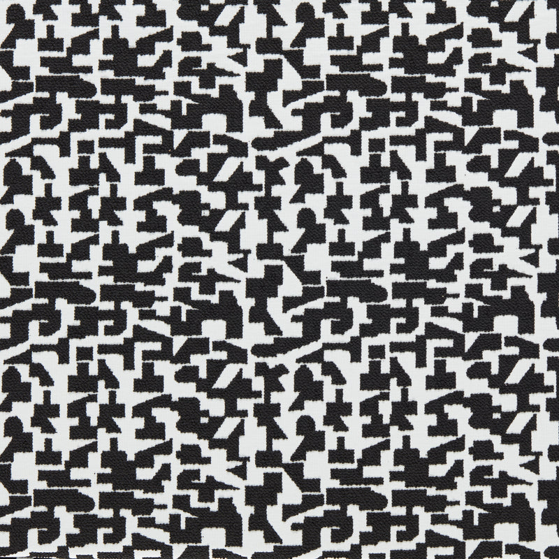Kaleia - Ebony F1796/03.CAC.0 by Clarke & Clarke Designer Fabric