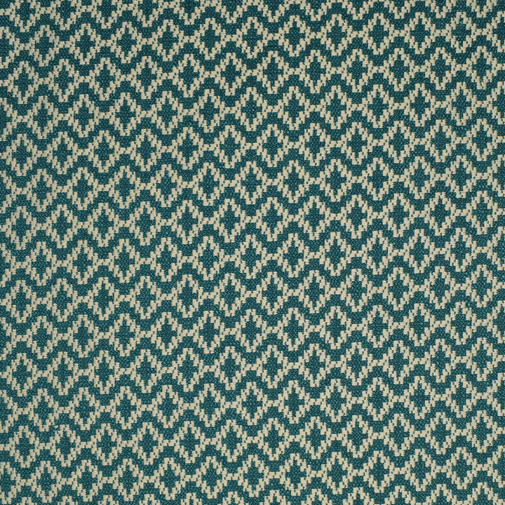 F1974 Petrol by Greenhouse Designer Fabric 85% Polyester, 10% Rayon, 5% Linen China 25,000 </p><p>Repeat: 1.77" H, 2" V 56" - Swanky Fabrics -