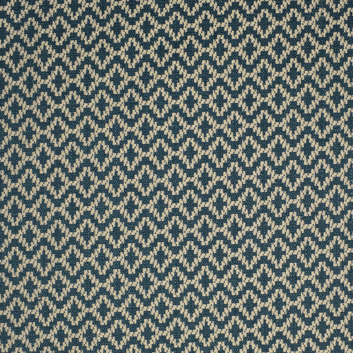F1974 Petrol by Greenhouse Designer Fabric 85% Polyester, 10% Rayon, 5% Linen China 25,000 double rubs </p><p>Repeat: 1.77" H, 2" V 56" - Swanky Fabrics -
