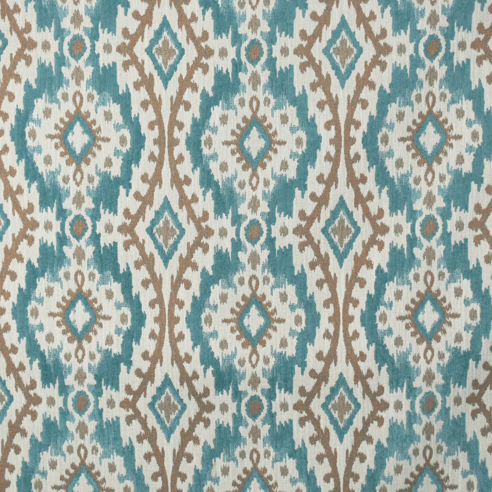 F1990 Blue Ridge by Greenhouse Designer Fabric 100% Polyester China 30,000 double rubs </p><p>Repeat: 9" H, 9" V 56" - Swanky Fabrics -