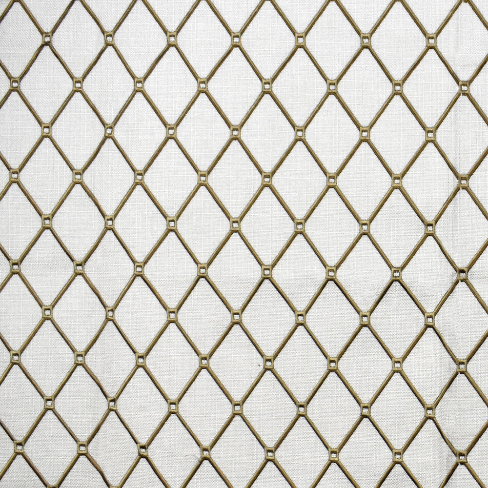 F2144 Fawn by Greenhouse Designer Fabric 88% Polyester, 12% Acrylic With 100% Acrylic Embroidery China 9,000 double rubs </p><p>Repeat: 2.7" H, 3.9" V 58" - Swanky Fabrics -