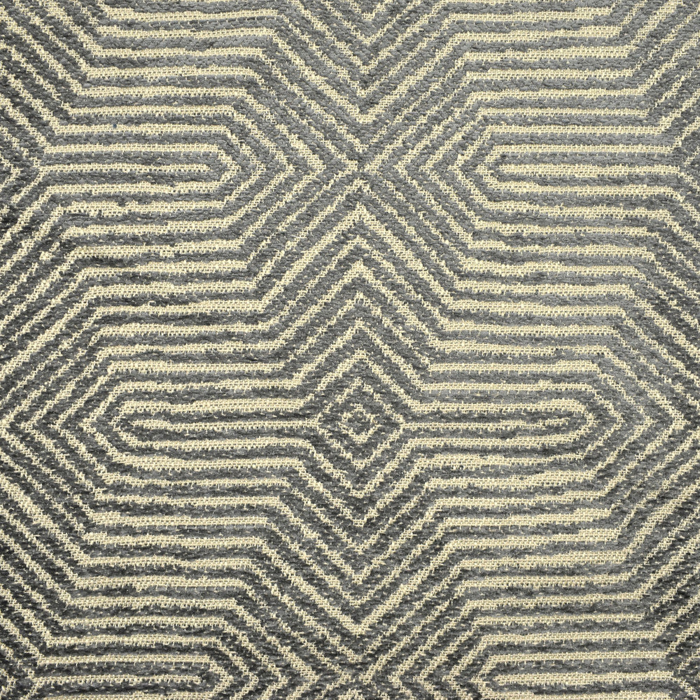 F2224 Smoke by Greenhouse Designer Fabric 100% Polyester China 82,000 double rubs </p><p>Repeat: 14" H, 8.5" V 56" - Swanky Fabrics -