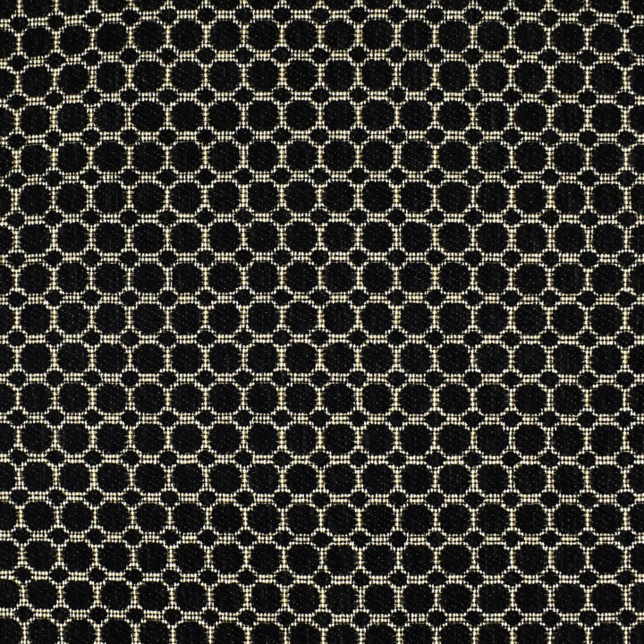 F2240 Jet by Greenhouse Designer Fabric 100% Polyester China 45,000 </p><p>Repeat: 1.5" H, 1.5" V 57" - Swanky Fabrics -