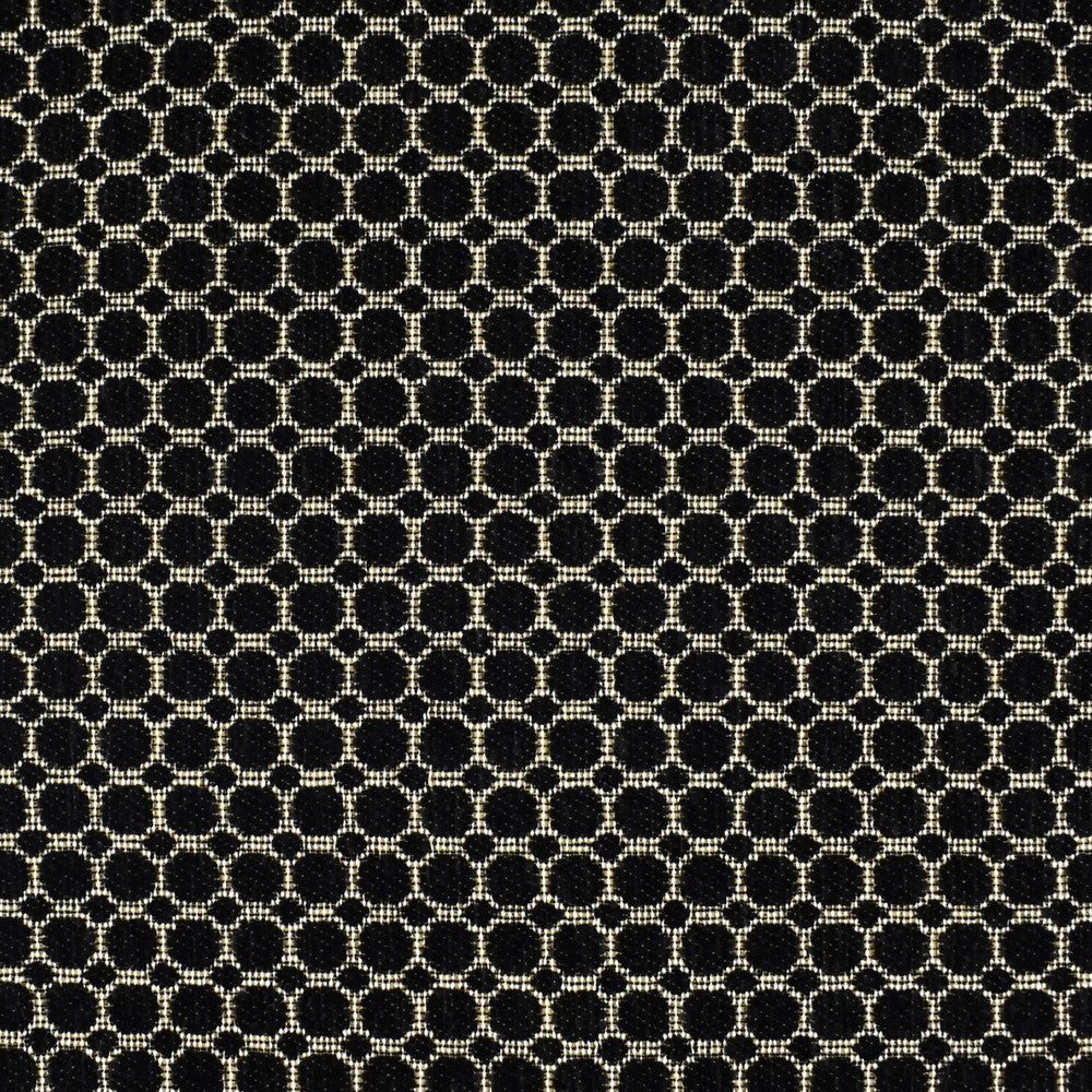F2240 Jet by Greenhouse Designer Fabric E69: greenhouse HUES 100% Polyester China 45,000 double rubs </p><p>Repeat: 1.5" H, 1.5" V 57" - Swanky Fabrics -