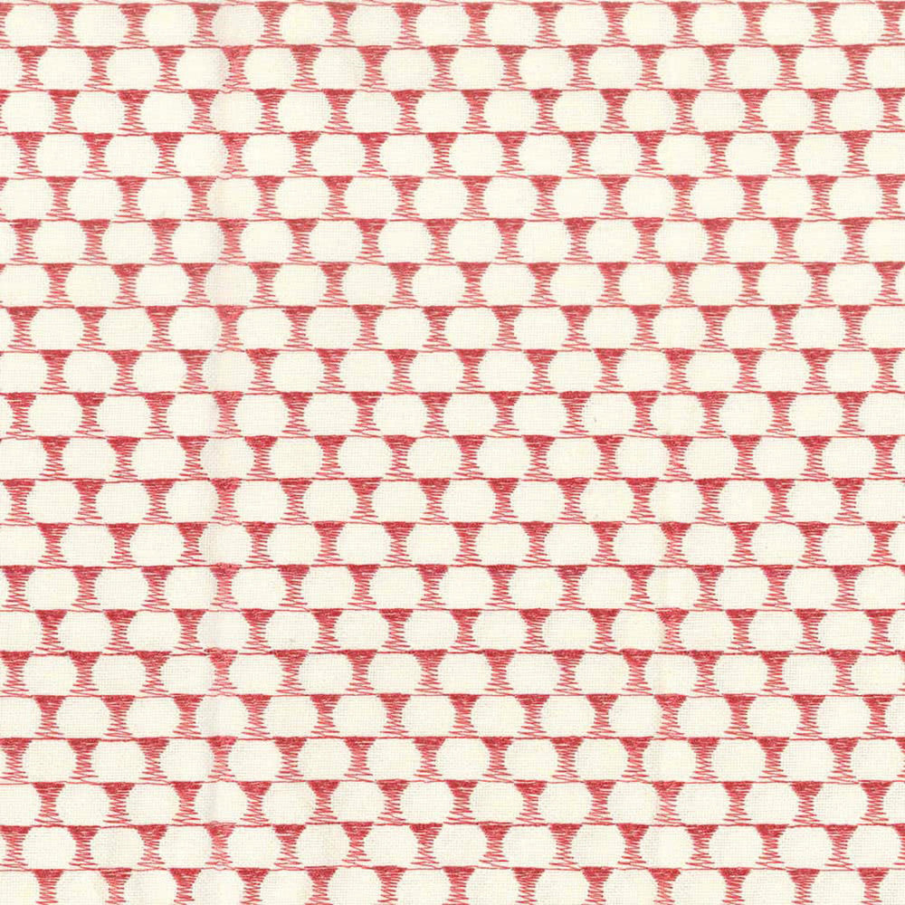 F2331 Coral by Greenhouse Designer Fabric 33% Viscose, 28% Polyester, 27% Linen, 12% Rayon With 100% Rayon Embroidery China 9,000 </p><p>Repeat: .75" H, 1" V 54" - Swanky Fabrics -