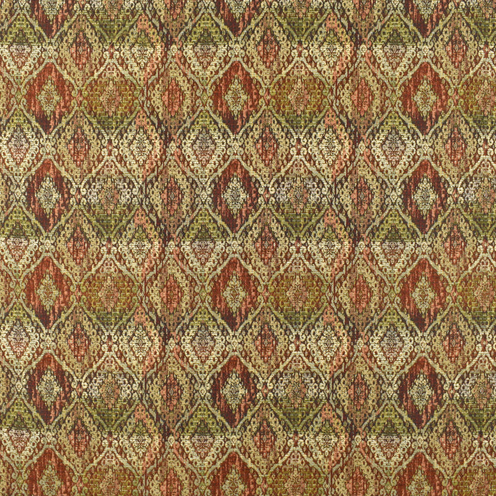 F2402 Spice by Greenhouse Designer Fabric 100% Polyester China 15,000 double rubs </p><p>Repeat: 14.5" H, 15.5" V 54" - Swanky Fabrics -