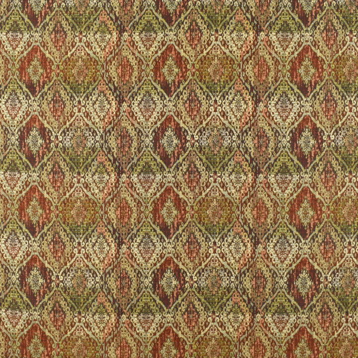 F2402 Spice by Greenhouse Designer Fabric 100% Polyester China 15,000 </p><p>Repeat: 14.5" H, 15.5" V 54" - Swanky Fabrics -