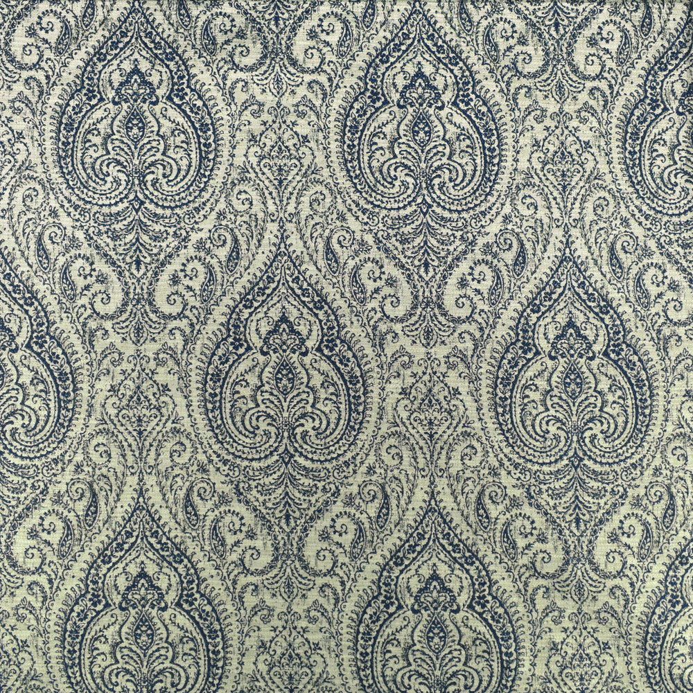 F2429 Denim by Greenhouse Designer Fabric 100% Polyester China 21,000 double rubs </p><p>Repeat: 15" H, 26.5" V 54" - Swanky Fabrics -