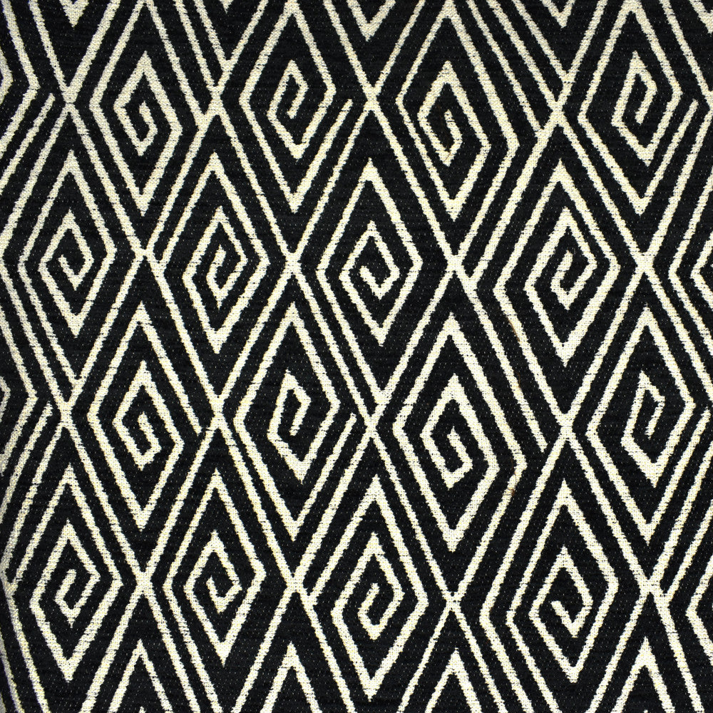 F2441 Navy by Greenhouse Designer Fabric 100% Polyester China 30,000 double rubs </p><p>Repeat: 6.5" H, 7.25" V 54" - Swanky Fabrics -