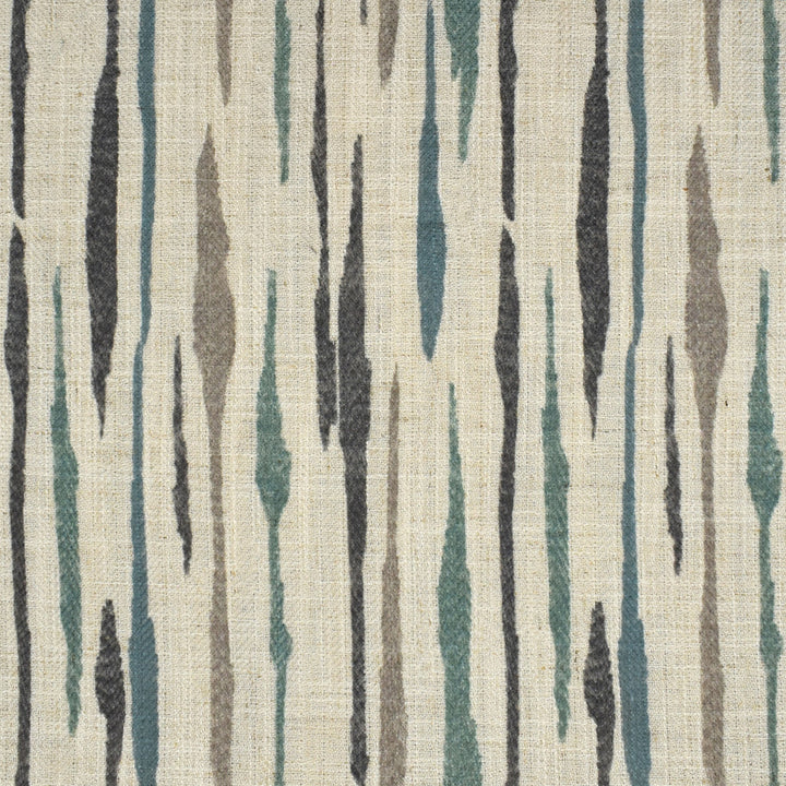 F2702 Azure by Greenhouse Designer Fabric 95% Polyester, 5% Linen China 50,000 double rubs </p><p>Repeat: 6.5" H, 11" V 58" - Swanky Fabrics -