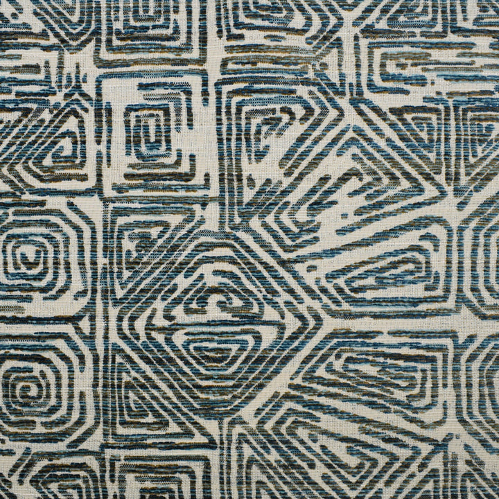 F2705 Cerulean by Greenhouse Designer Fabric 100% Polyester China 50,000 </p><p>Repeat: 14.25" H, 14.5" V 57" - Swanky Fabrics -