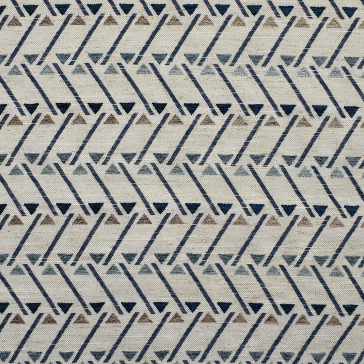 F2721 Prussian by Greenhouse Designer Fabric 97% Polyester, 3% Linen China 50,000 </p><p>Repeat: 1" H, 3" V 58" - Swanky Fabrics -