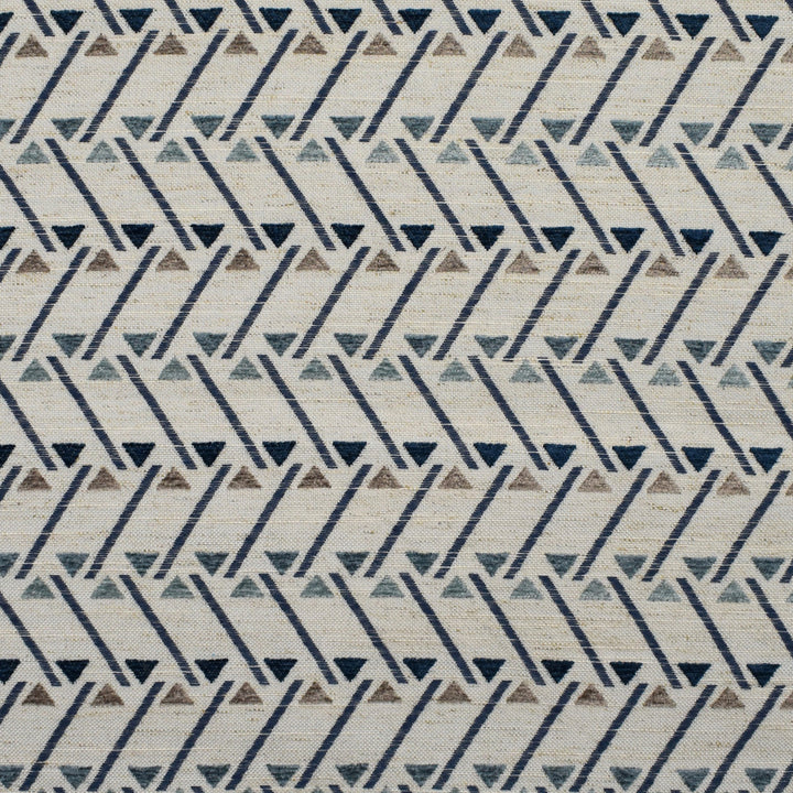 F2721 Prussian by Greenhouse Designer Fabric 97% Polyester, 3% Linen China 50,000 double rubs </p><p>Repeat: 1" H, 3" V 58" - Swanky Fabrics -