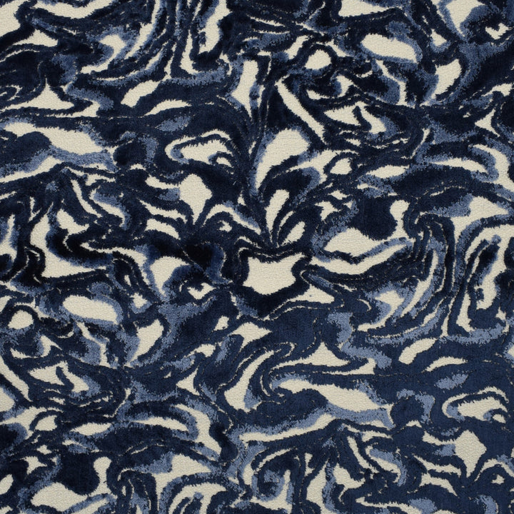 F2726 Indigo by Greenhouse Designer Fabric 85% Viscose, 15% Polyester India 58,000 </p><p>Repeat: 14.25" H, 13" V 59" - Swanky Fabrics -