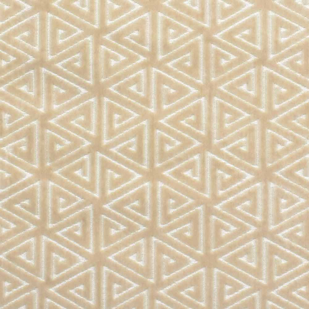 F2753 Champagne by Greenhouse Designer Fabric 88% Viscose, 12% Polyester India 33,000 double rubs </p><p>Repeat: 3.5" H, 5.5" V 57" - Swanky Fabrics -