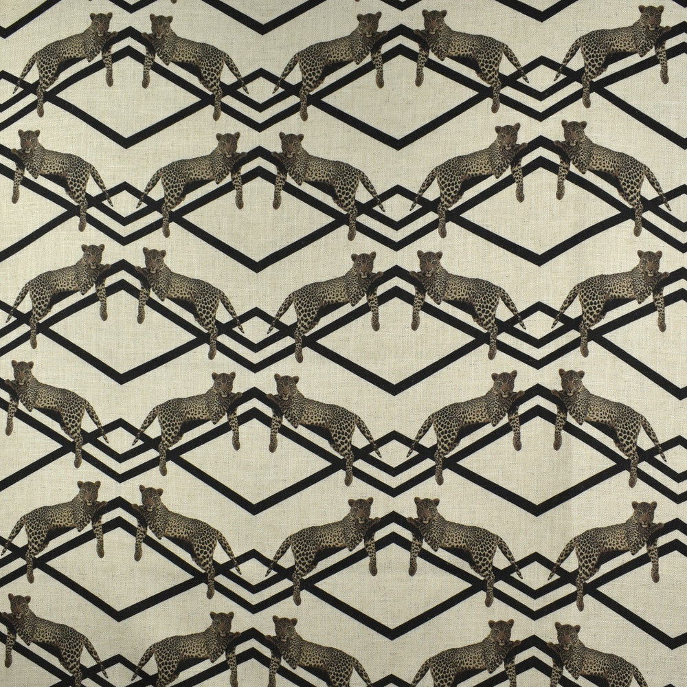 F2766 Black by Greenhouse Designer Fabric E83: greenhouse HUES 95% Polyester, 5% Linen China 50,000 double rubs </p><p>Repeat: 14" H, 12" V 58" - Swanky Fabrics -