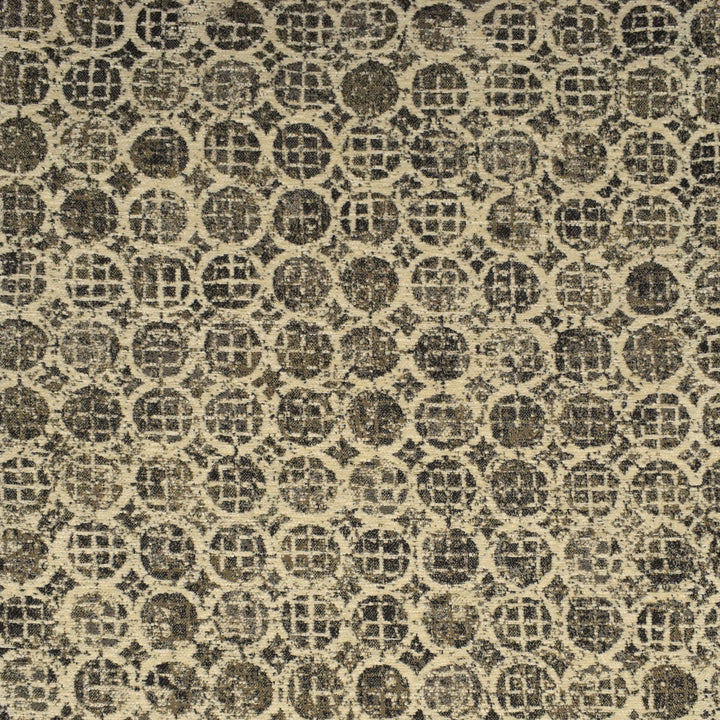 F2777 Charcoal by Greenhouse Designer Fabric 70% Polyester, 30% Rayon China 39,000 double rubs </p><p>Repeat: 14" H, 13.75" V 57" - Swanky Fabrics -
