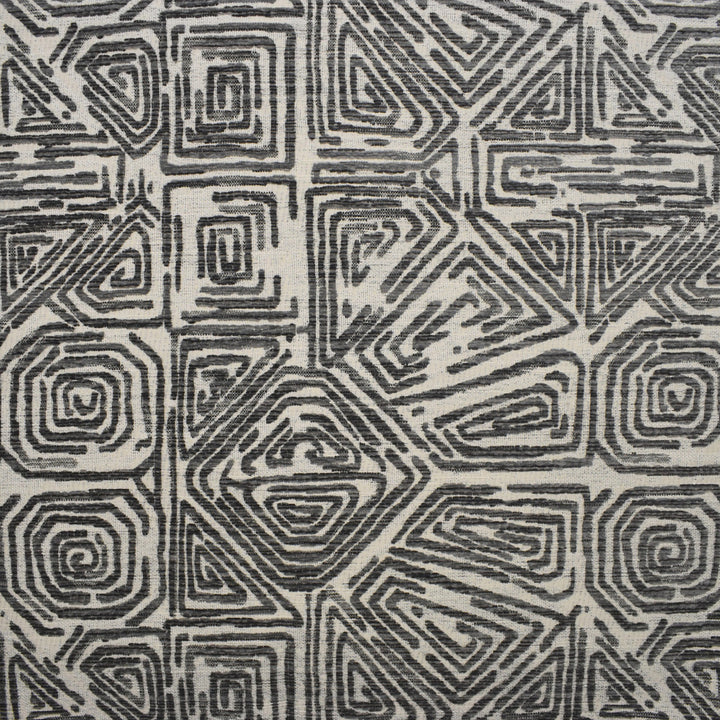 F2780 Grey by Greenhouse Designer Fabric 100% Polyester China 50,000 double rubs </p><p>Repeat: 14.25" H, 14.5" V 57" - Swanky Fabrics -