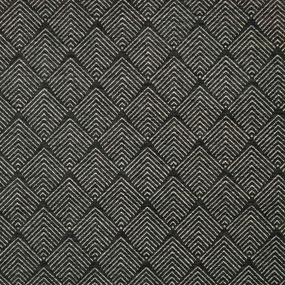 F2781 Charcoal by Greenhouse Designer Fabric E83: greenhouse HUES 100% Polyester China 30,000 double rubs </p><p>Repeat: 2.4" H, 3" V 58" - Swanky Fabrics -