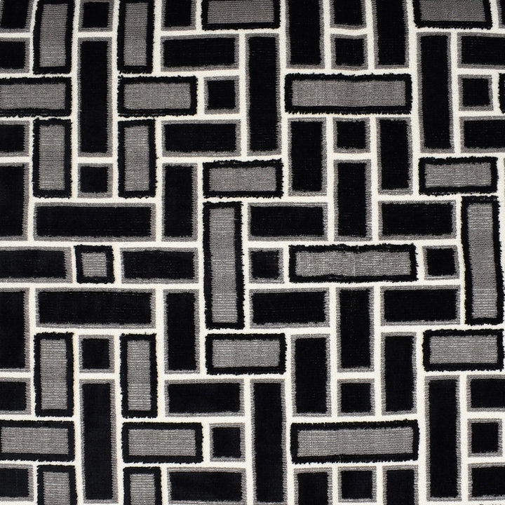 F2785 Coal by Greenhouse Designer Fabric E83: greenhouse HUES 76% Viscose, 24% Polyester India 64,000 double rubs </p><p>Repeat: 13.5" H, 9" V 55" - Swanky Fabrics -