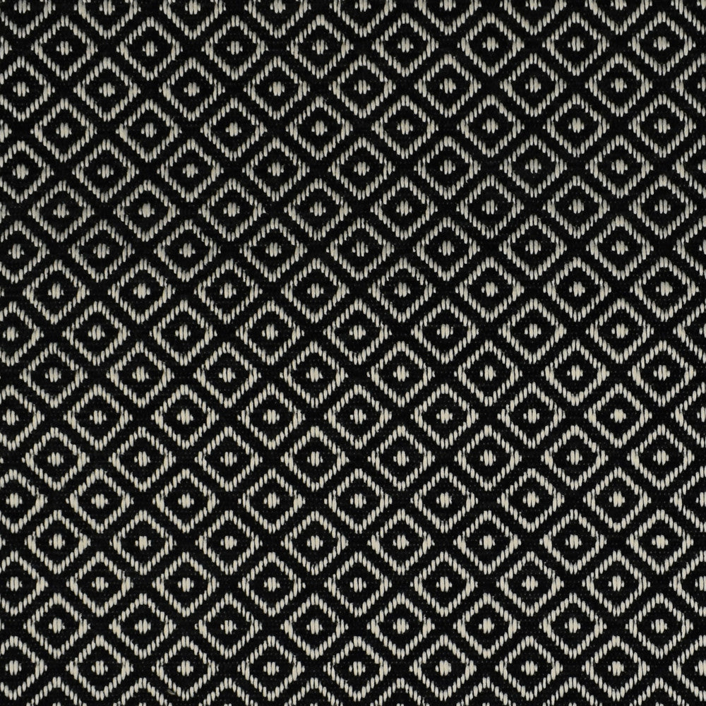 F2793 Jet by Greenhouse Designer Fabric E83: greenhouse HUES 100% Polyester China 30,000 double rubs </p><p>Repeat: .75" H, .75" V 57" - Swanky Fabrics -