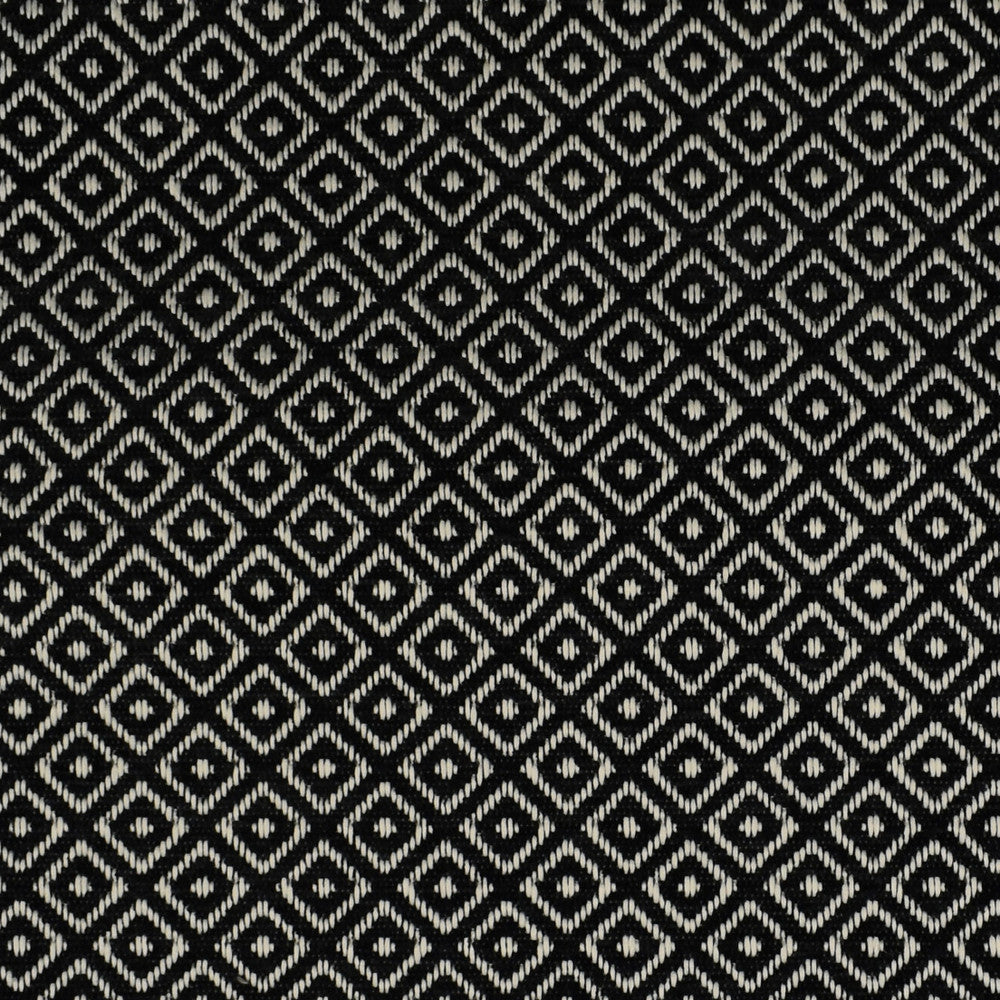 F2793 Jet by Greenhouse Designer Fabric 100% Polyester China 30,000 </p><p>Repeat: .75" H, .75" V 58" - Swanky Fabrics -
