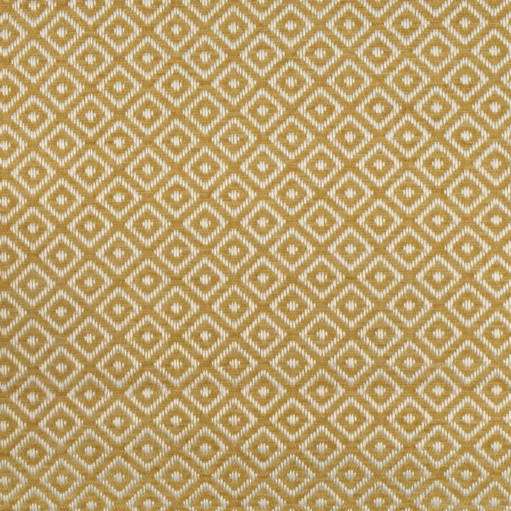 F2804 Gold by Greenhouse Designer Fabric 100% Polyester China 30,000 double rubs </p><p>Repeat: .75" H, .75" V 57" - Swanky Fabrics -
