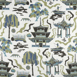 F2812 Lilypad by Greenhouse Designer Fabric