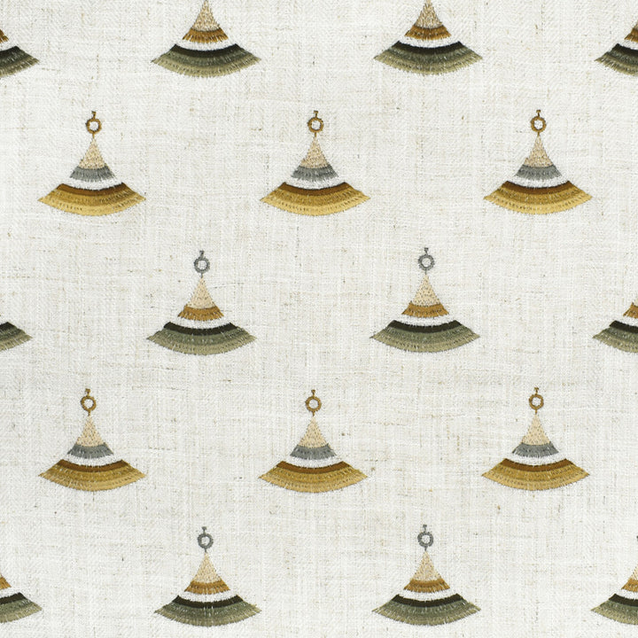 F2818 Moss by Greenhouse Designer Fabric 95% Polyester, 5% Linen With 100% Rayon Embroidery China 9,000 </p><p>Repeat: 4.5" H, 5.8" V 57" - Swanky Fabrics -