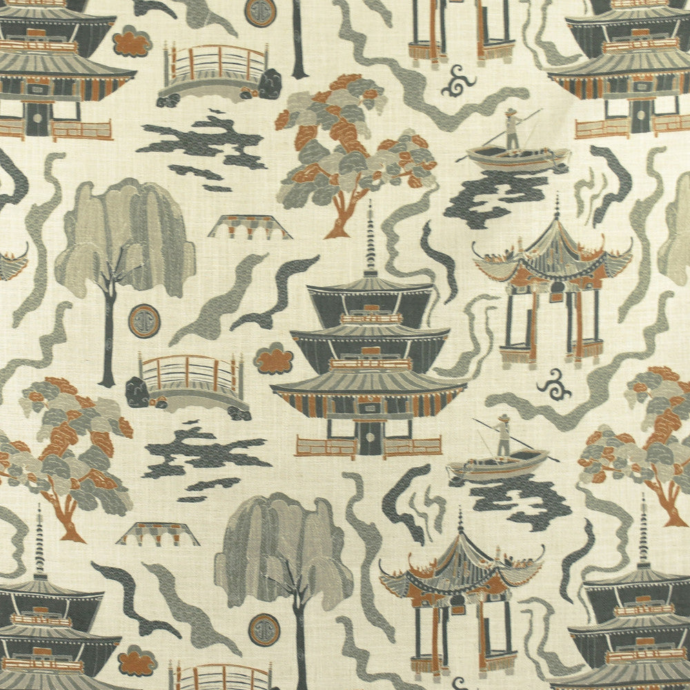 F2823 Topaz by Greenhouse Designer Fabric E85: greenhouse HUES 95% Polyester, 5% Linen China 50,000 double rubs </p><p>Repeat: 27" H, 27" V 58" - Swanky Fabrics -