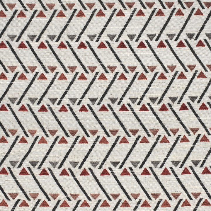 F2838 Cayenne by Greenhouse Designer Fabric 97% Polyester, 3% Linen China 50,000 </p><p>Repeat: 1" H, 3" V 58" - Swanky Fabrics -