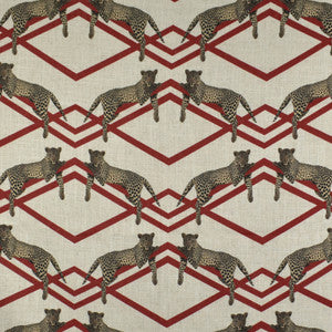 F2844 Carmine by Greenhouse Designer Fabric