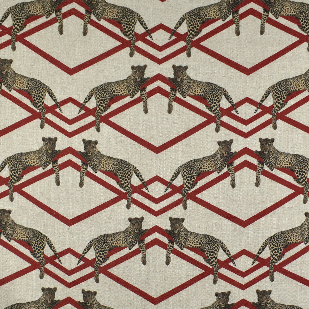 F2844 Carmine by Greenhouse Designer Fabric E85: greenhouse HUES 95% Polyester, 5% Linen China 50,000 double rubs </p><p>Repeat: 14" H, 12" V 58" - Swanky Fabrics -