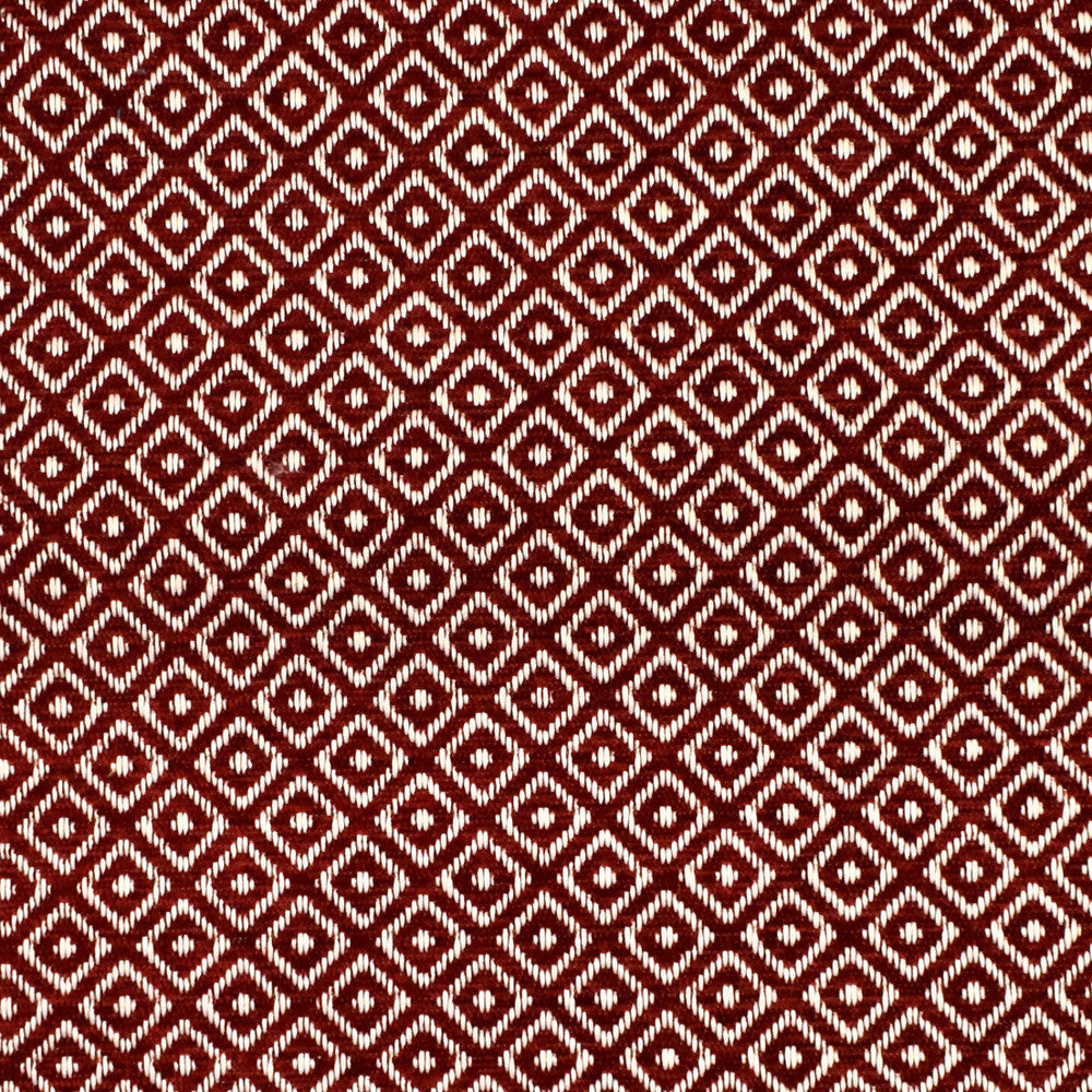 F2850 Merlot by Greenhouse Designer Fabric 100% Polyester China 30,000 </p><p>Repeat: .75" H, .75" V 58" - Swanky Fabrics -