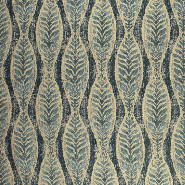 F2966 Indigo by Greenhouse Designer Fabric 100% Polyester China 24,000 double rubs </p><p>Repeat: 9" H, 9" V 55" - Swanky Fabrics -