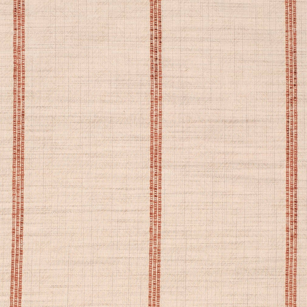 F300-241 by Charlotte Fabric Terracotta 55% Polyester, 45% Cotton USA Exceeds 100,000 Wyzenbeek Rubs (Heavy Duty) Horizontal 6.75" 54 Inches - Fabric Carolina -