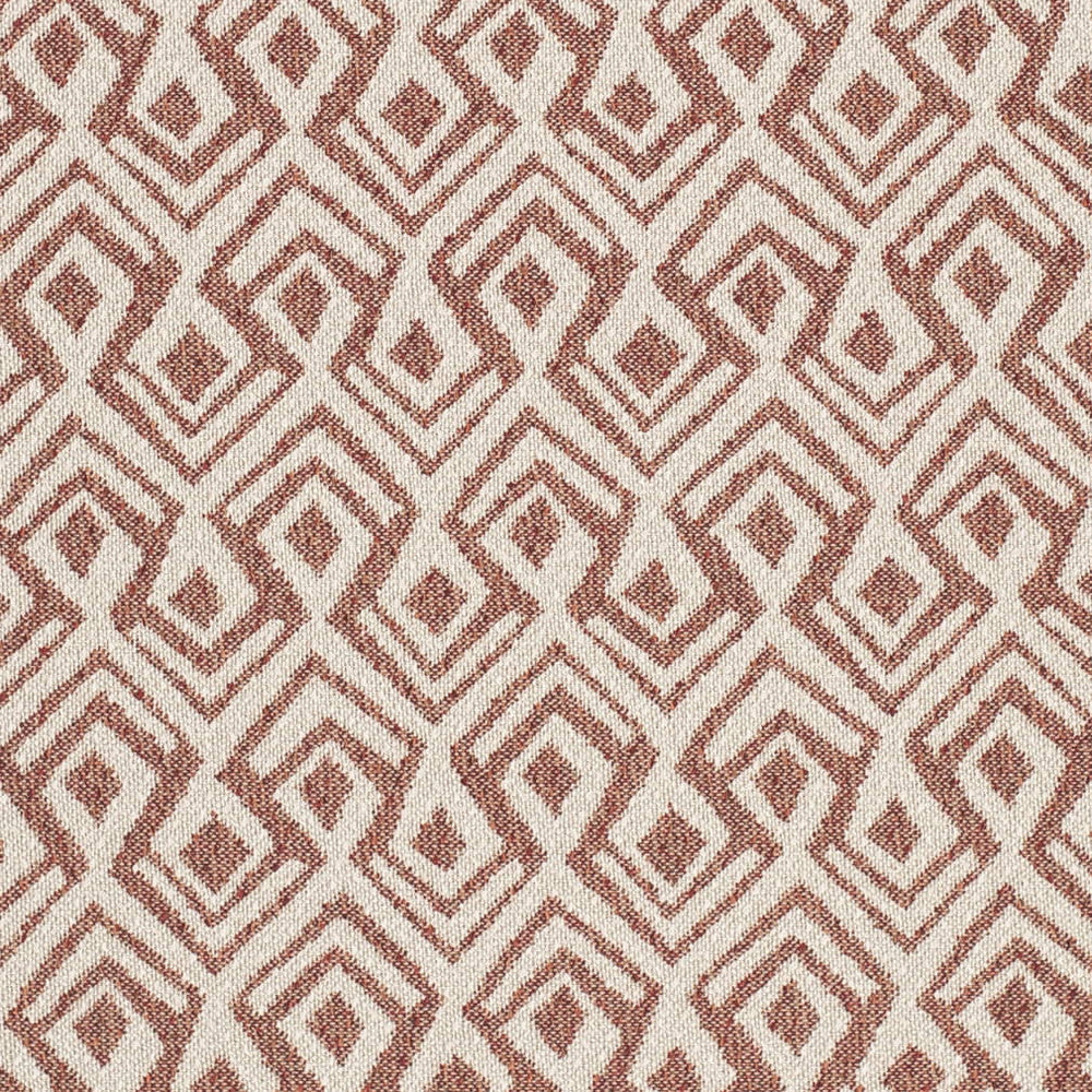 F300-251 by Charlotte Fabric Terracotta 98% Olefin, 2% Polyester USA Exceeds 102,000 Wyzenbeek Rubs (Heavy Duty) Horizontal 3.5" x Vertical 6" 54 Inches - Fabric Carolina -