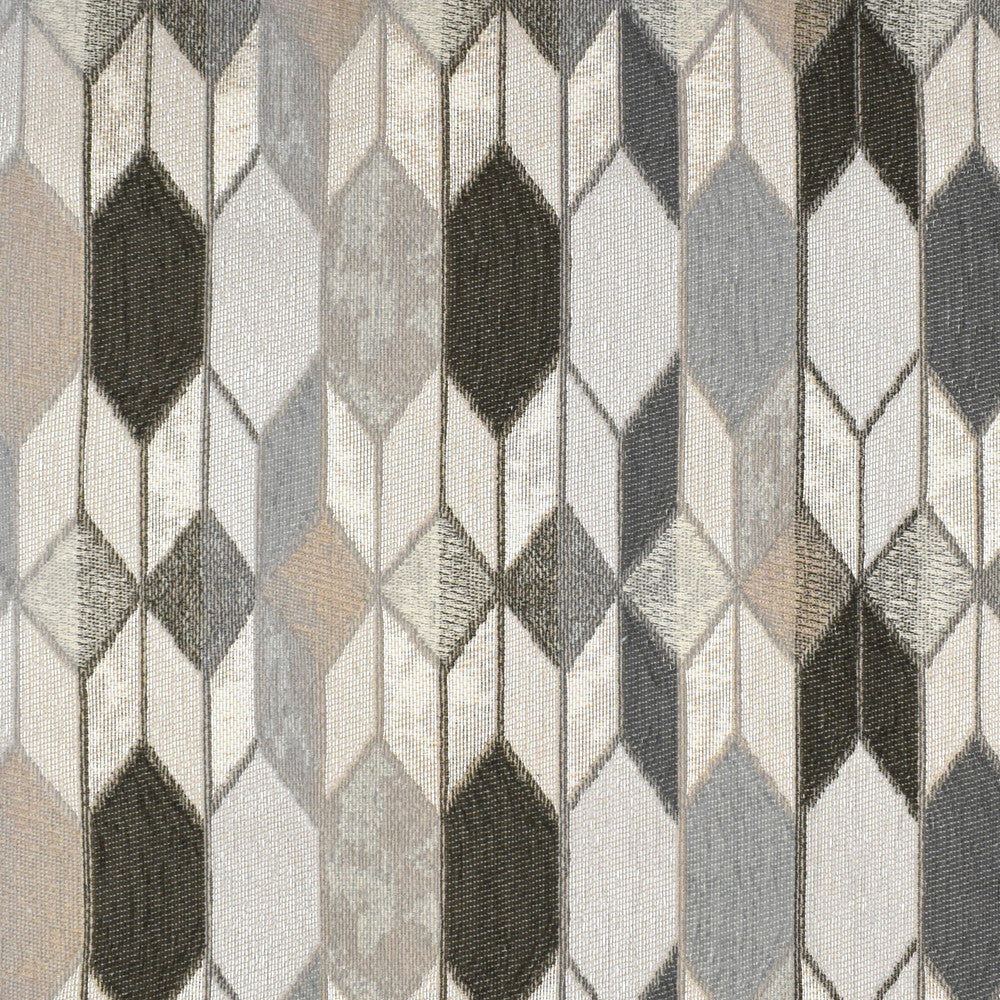 F3189 Silver by Greenhouse Designer Fabric E87: upholstery by COLOR 100% Polyester USA 84,000 double rubs </p><p>Repeat: 3.5" H, 1.5" V 54" - Swanky Fabrics -