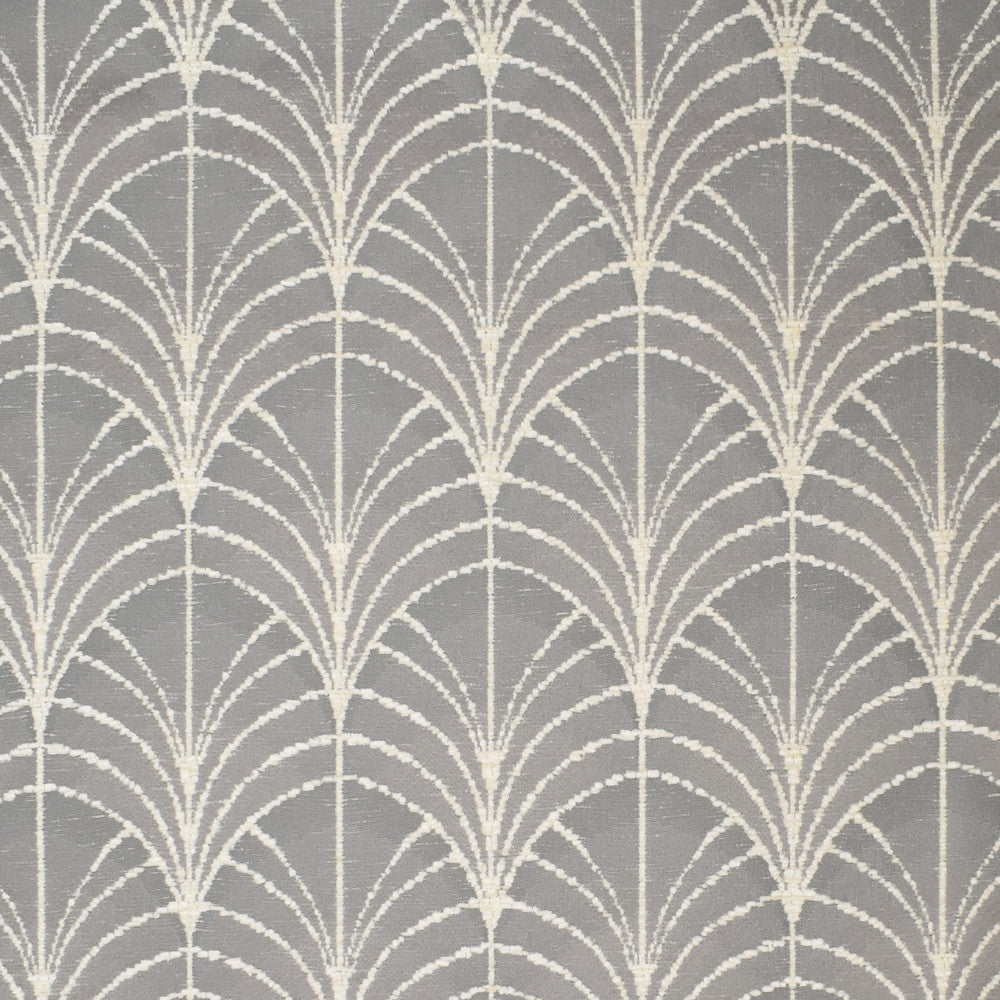 F3198 Ash by Greenhouse Designer Fabric 100% Polyester China 63,000 double rubs </p><p>Repeat: 3.75" H, 5.25" V 59" - Swanky Fabrics -