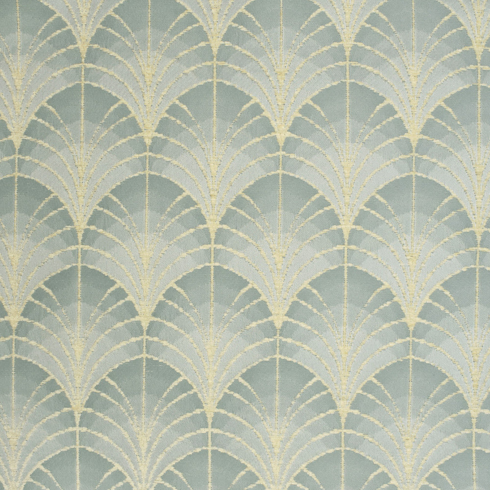 F3227 Ice by Greenhouse Designer Fabric 100% Polyester China 63,000 double rubs </p><p>Repeat: 3.75" H, 5.25" V 59" - Swanky Fabrics -