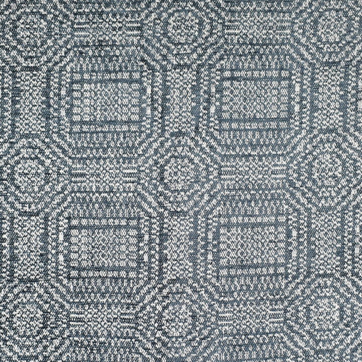 F3249 Denim by Greenhouse Designer Fabric 46% Acrylic, 24% Viscose, 18% Polyester, 12% Linen USA 15,000 </p><p>Repeat: 9.5" H, 9.5" V 54" - Swanky Fabrics -