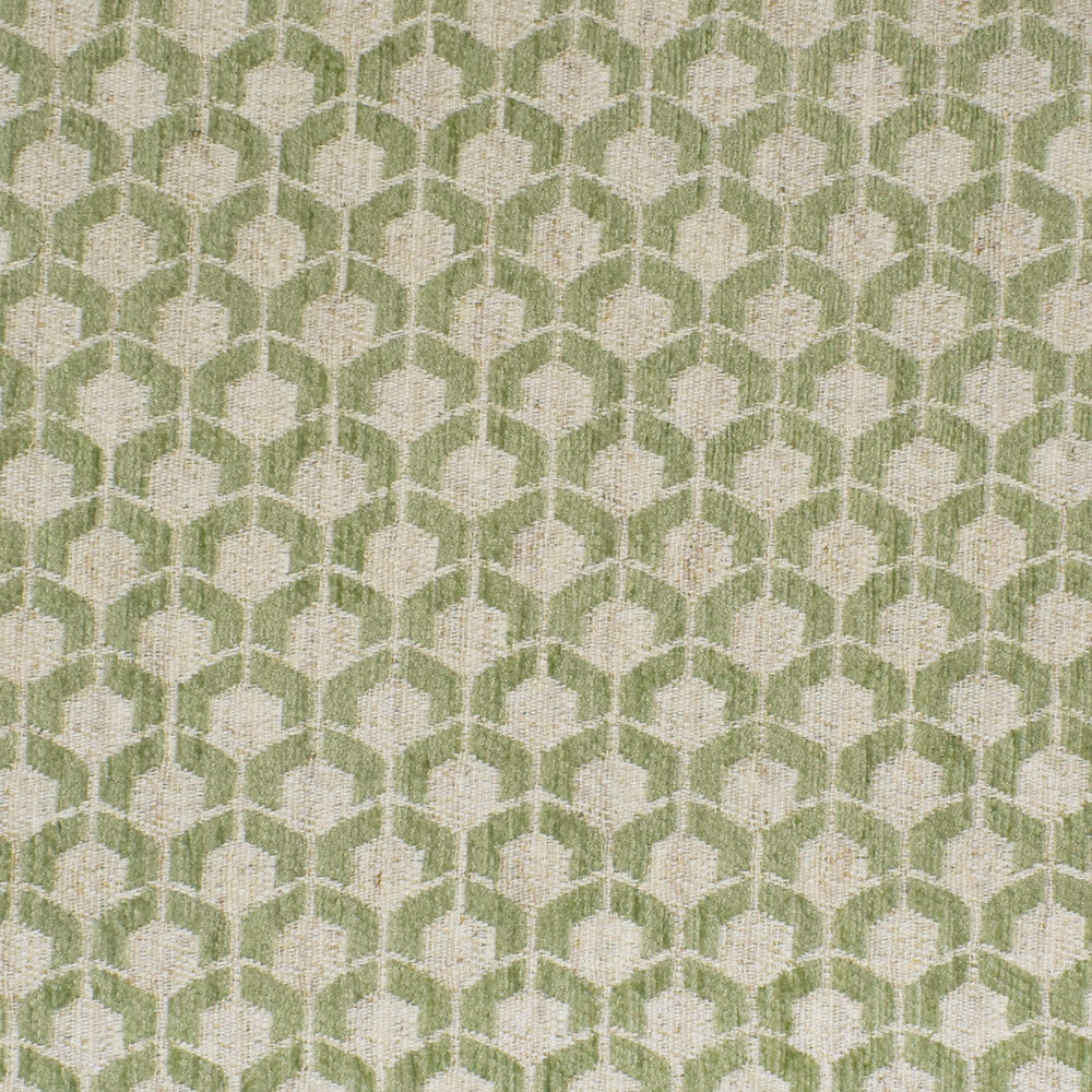 F3271 Sage by Greenhouse Designer Fabric 43% Polyester, 33% Viscose, 12% Cotton, 12% Linen USA 60,000 </p><p>Repeat: 1.125" H, 1.25" V 54" - Swanky Fabrics -